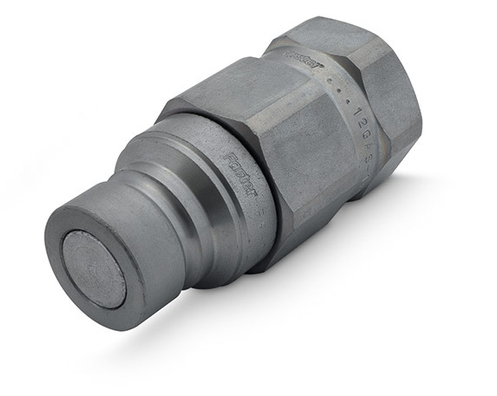 Flat-Face ST-FF male coupling (ISO 16028)