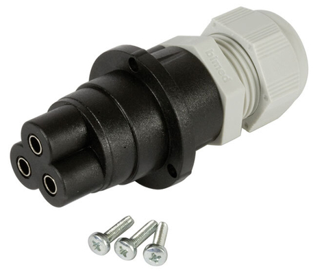 Electrical insert 3-Pol (male coupling)