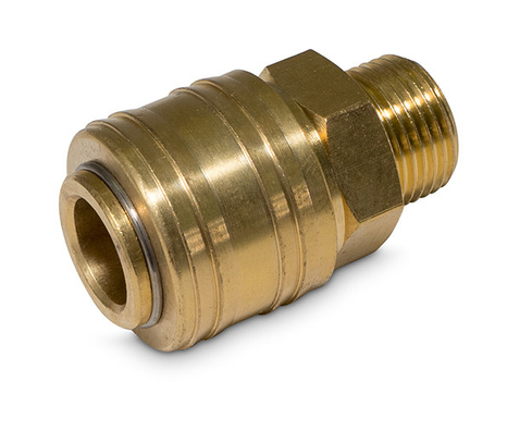 Steckkupplung mit Außengewinde