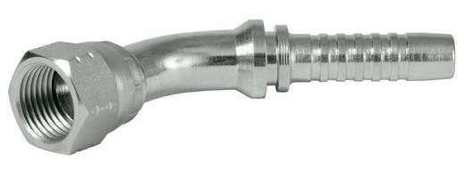 JIS - Komatsu - mit metrischer Überwurfmutter 45°