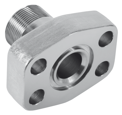 Flansch mit Dichtkegelanschluss 3000 PSI