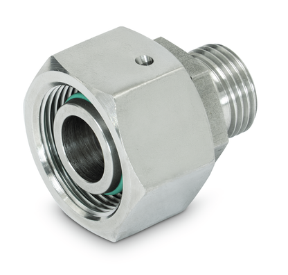 Straight reducing fitting 24° DKO RED - stainless steel