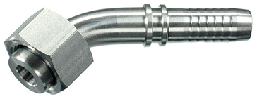 XP-STAINLESS STEEL..ORFS 45°