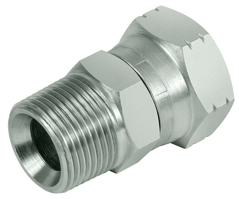 Straight screw-in adapter - NPT-NPSM