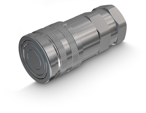 Flat-Face 2FFI female coupling (stainless steel)