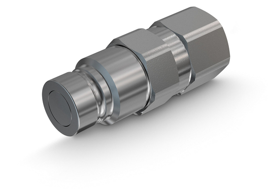 Flat-Face 2FFI Edelstahl Stecker