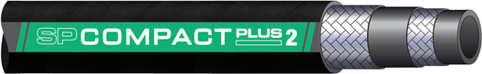 Geflechtschlauch SP-COMPACTplus (übertrifft EN 857 - 2SC)