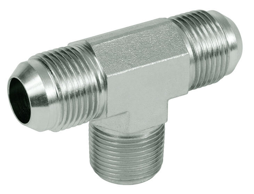 Tee screw-in union - JIC-NPT