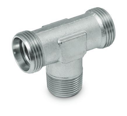 T-Einschraubverschraubung TE/K - zöllig, kegelig/konisch