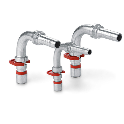 WEO Nippel - 90° Schlauchanschluss - Serie 714