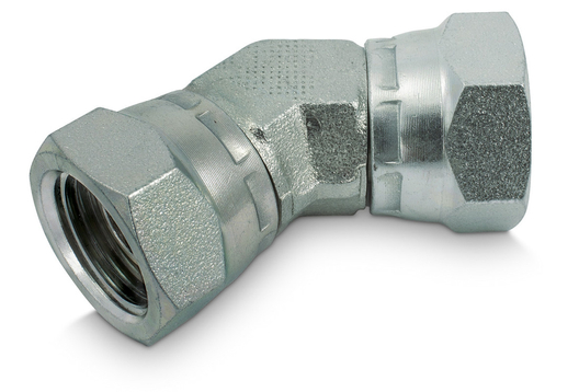 Winkel Verschraubung 45° BSP (Ü/M)