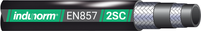 Category: Geflechtschlauch 2SC..S (EN 857 – 2SC) smooth cover