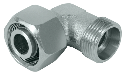 Adjustable angle fitting pre-assembled EVW