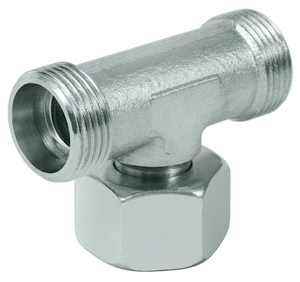 Adjustable T fitting pre-assembled EVT