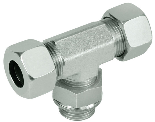 Einstellbare T-Einschraubverschraubung TE/O - zöllig