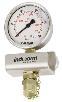 Manometer mit Magnethalterung