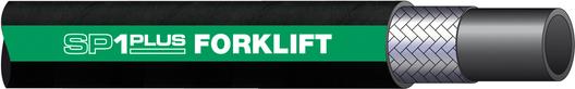 Geflechtschlauch SP1plus FL..S (übertrifft EN 857 - 1SC) smooth cover