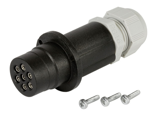 Electrical insert 7-Pol (male coupling)