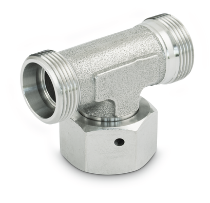 Einstellbare T-Verschraubung 24° DKO ET/O - VA